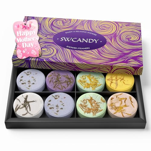 SWCandy 8 PC Shower Steamer Gift Set