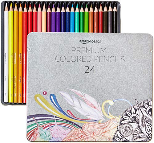 Amazon Basics Premium Soft Core Colored Pencils