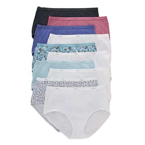 10-Pack Hanes Women's Cotton Briefs