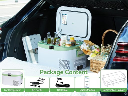13.5 Quart, 12V Car Refrigerator