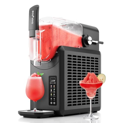 No Ice Needed Slushie Machine 88 oz Color-Screen