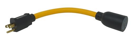 Southwire Generator Adapter Cord 9 Inch 12/3 STW