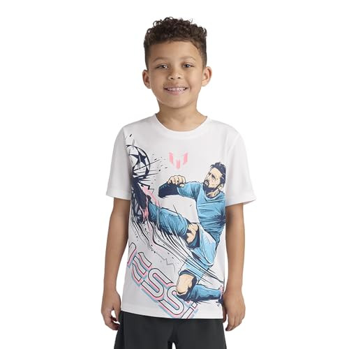 Messi Boys' Lifestyle Short Sleeve Top