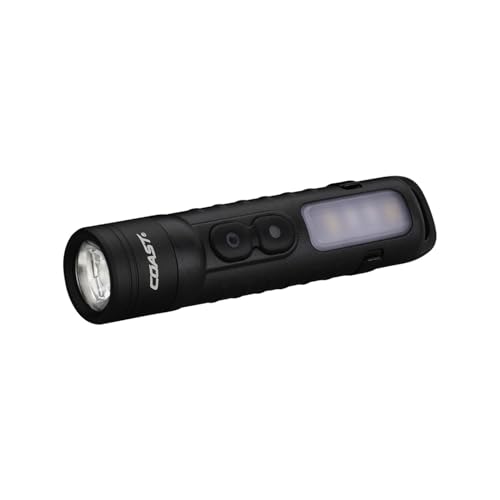 Coast KL35R 600 Lumen Rechargeable LED Pocket Flashlight with RED Light Deal