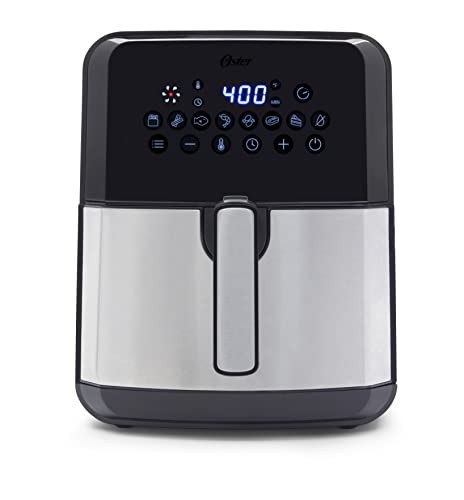Oster DiamondForce Nonstick XL 8 Function Digital Air Fryer