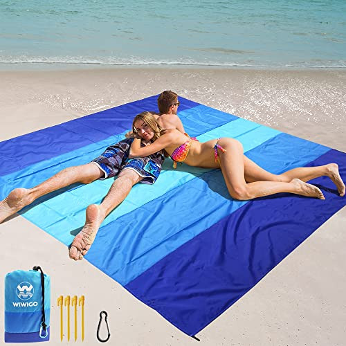 WIWIGO Beach Blanket Waterproof Sandproof