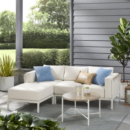Mainstays Westmont Outdoor Patio Furniture Sectional Set