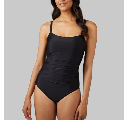 Women's Square Neck One-Piece Swimsuit