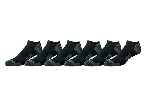 6 Pack of Amazon Essentials Cotton Cushioned Athletic Socks