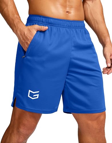 G Gradual Men's Quick Dry Lightweight Athletic Shorts w/ 2-Zipper Pockets (5"/7"/9" Inseam) Deal