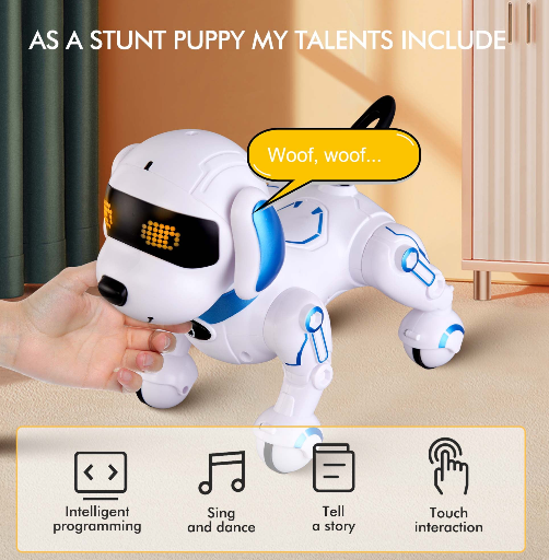 Interactive Remote Control Robot Dog Toy