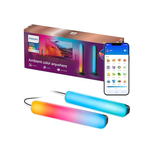 Philips WiZ Smart Lighting Gradient Light Bars 2-Pack Deal