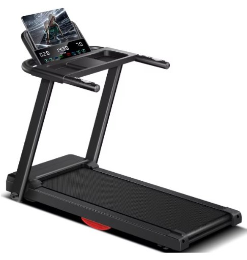 Foldable Home Treadmill with HR Monitor