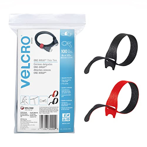 Velcro One-Wrap Cable Ties (100-Count)
