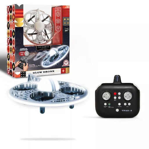 FAO Schwarz Glow Drone LED Stunt UFO Drone Lights