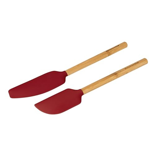 KitchenAid 2 PC Bamboo Spatula Set