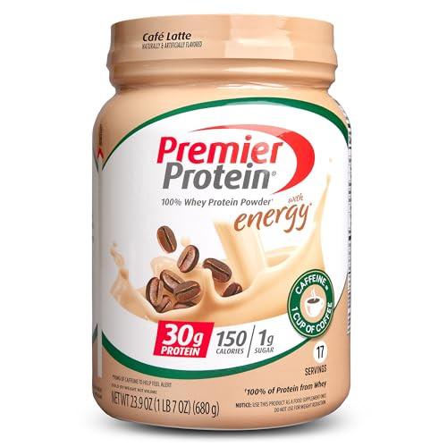 Premier Protein 1lb 7oz 100% Whey Protein Powder - Cafe Latte
