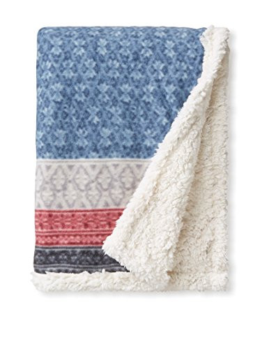 Eddie Bauer Brushed Fleece Throw Blanket