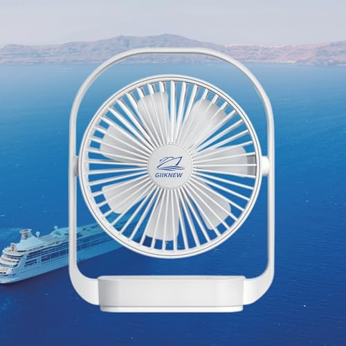 Magnetic Cruise Ship Approved Fan with LED Light