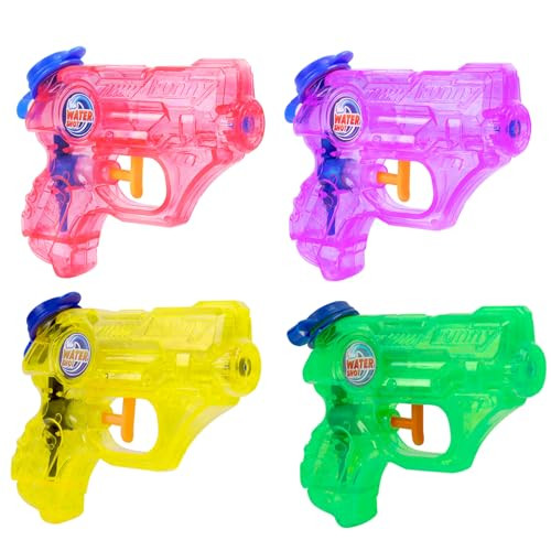 JDSTY Mini Water Gun, 4 Pack
