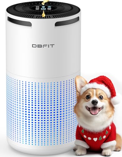 DBFIT Air Purifiers for Home Large Room Up to 1500ft² with Aromatherapy H13 HEPA