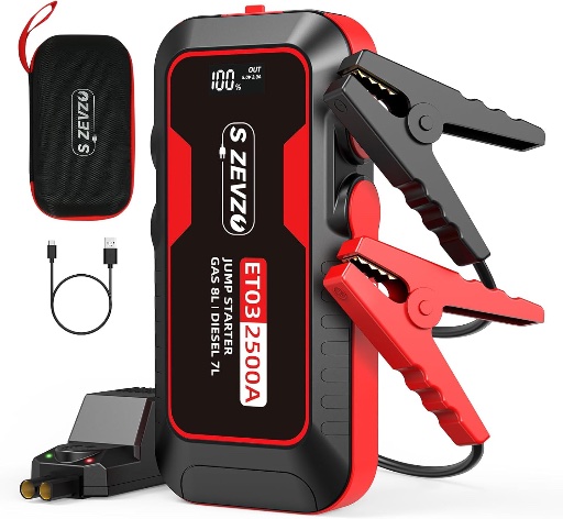 Portable Car Jump Starter Battery Pack