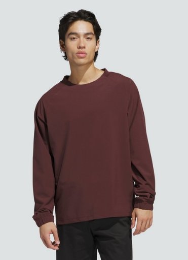 adidas Men's Go-To Wind Crewneck Pullover