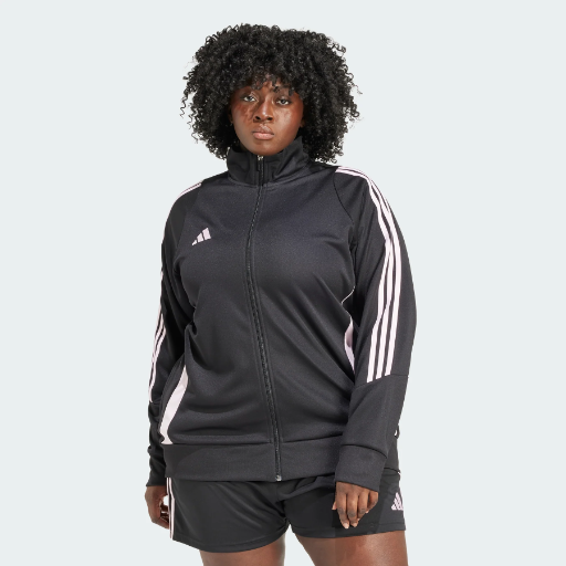 Adidas Women's Plus Size Tiro 24 Training Jacket
