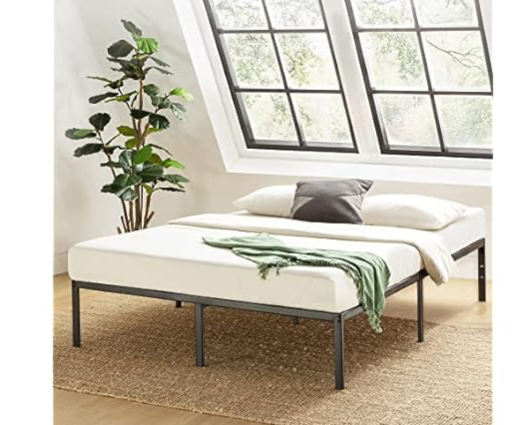 Queen Size Metal Platform Bed Frame