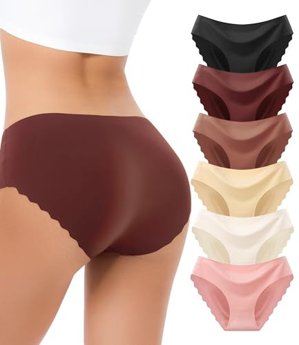 Bobelle Wear Seamless Underwear 6 Pack