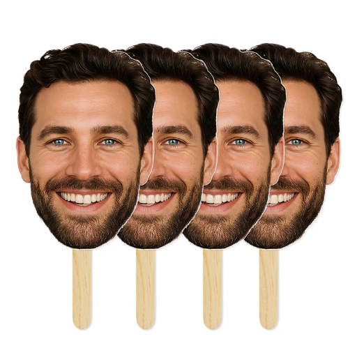Customize Your Face on Stick – Choose Hilarious Hat