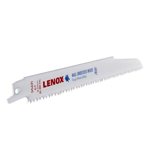 Lenox Wood/Bi-Metal Reciprocating Saw Blades (9 Inches, 5 Pack)