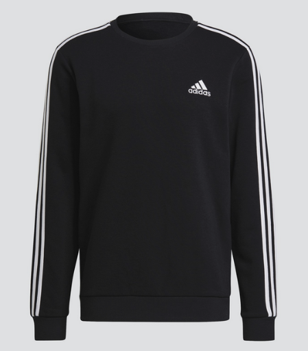 adidas Men's Essentials Fleece 3-Stripes Sweatshirt