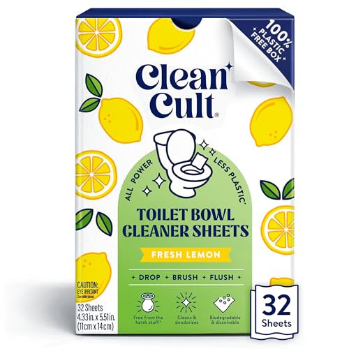 Cleancult Toilet Bowl Cleaner Sheets