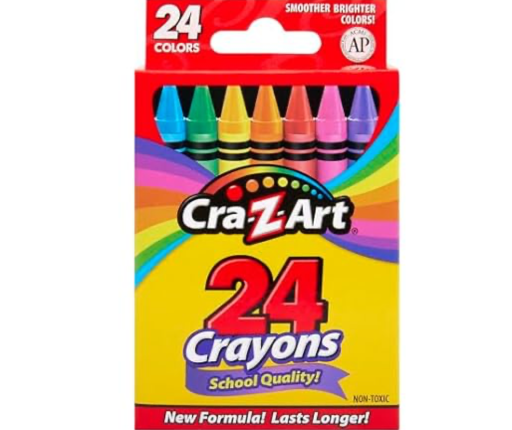 Cra-Z-Art 24-Count Crayons Pack