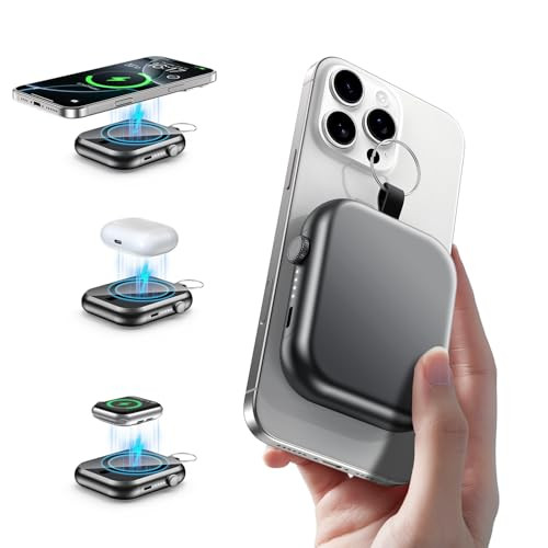 6000mAh Magnetic Wireless Portable Charger