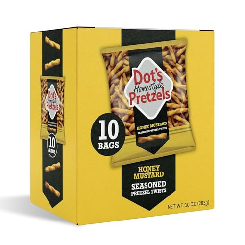 Dot's Pretzels Honey Mustard Seasoned Pretzel Twists