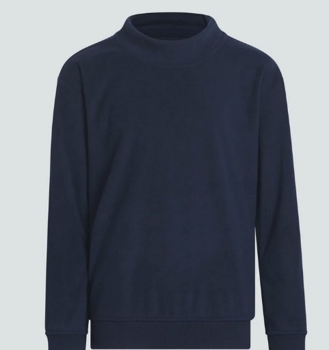 adidas Kids' Fleece Mock Pullover