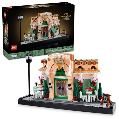 LEGO Icons: Restaurants of the World - French Café (10362, 1101-Piece) Deal