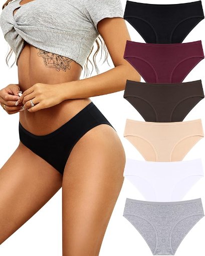Womens Underwear 6-Pack
