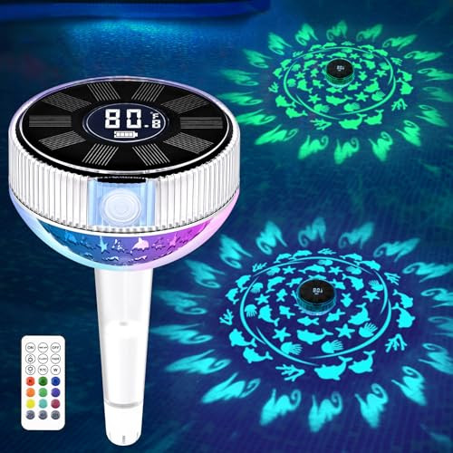 Solar Digital Floating Pool Thermometer