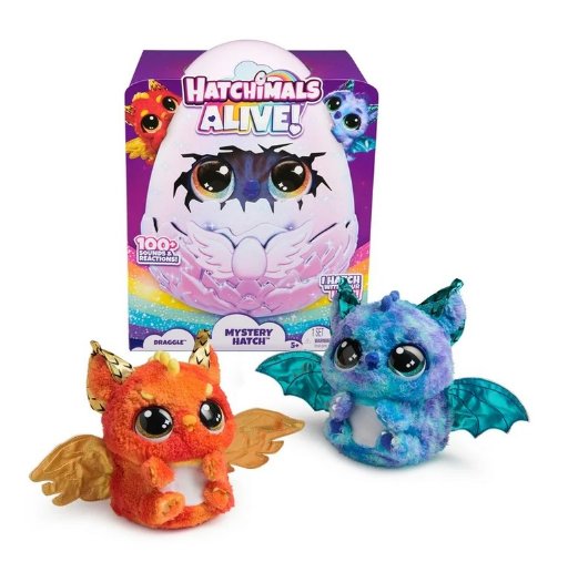 Hatchimals Alive Mystery Hatch Draggle Electronic Pet