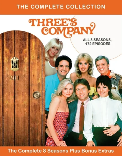Three's Company: The Complete Series on DVD