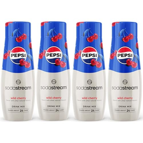 4-Pack 440ml SodaStream Pepsi Drink Mix