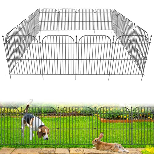 Blingluck No Dig Decorative Garden Fence