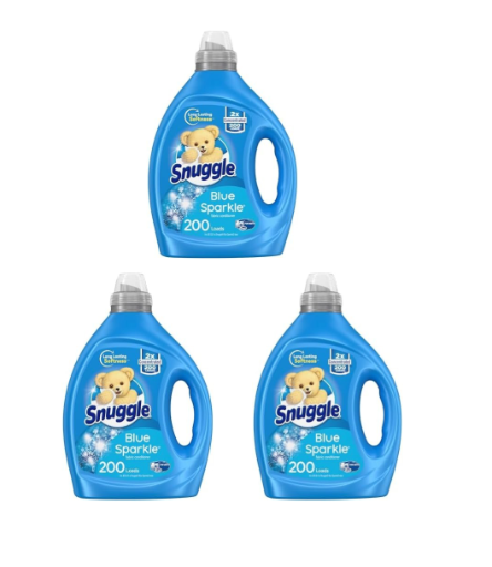 Snuggle Blue Sparkle Liquid Fabric Softener (3-Pack)