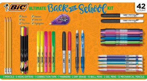 BIC Ultimate Back-to-School Essentials Kit