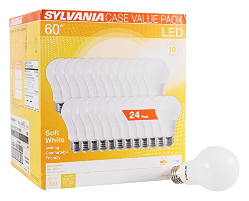 Sylvania LED A19 Light Bulb 24-Pack