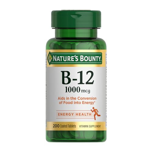Nature's Bounty Vitamin B12 Supplements