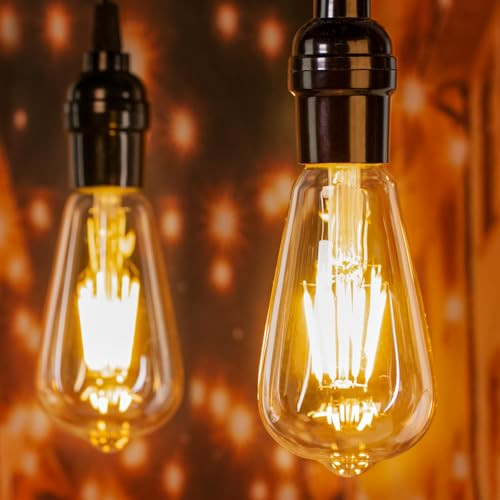 6 Pack LED Edison Bulbs